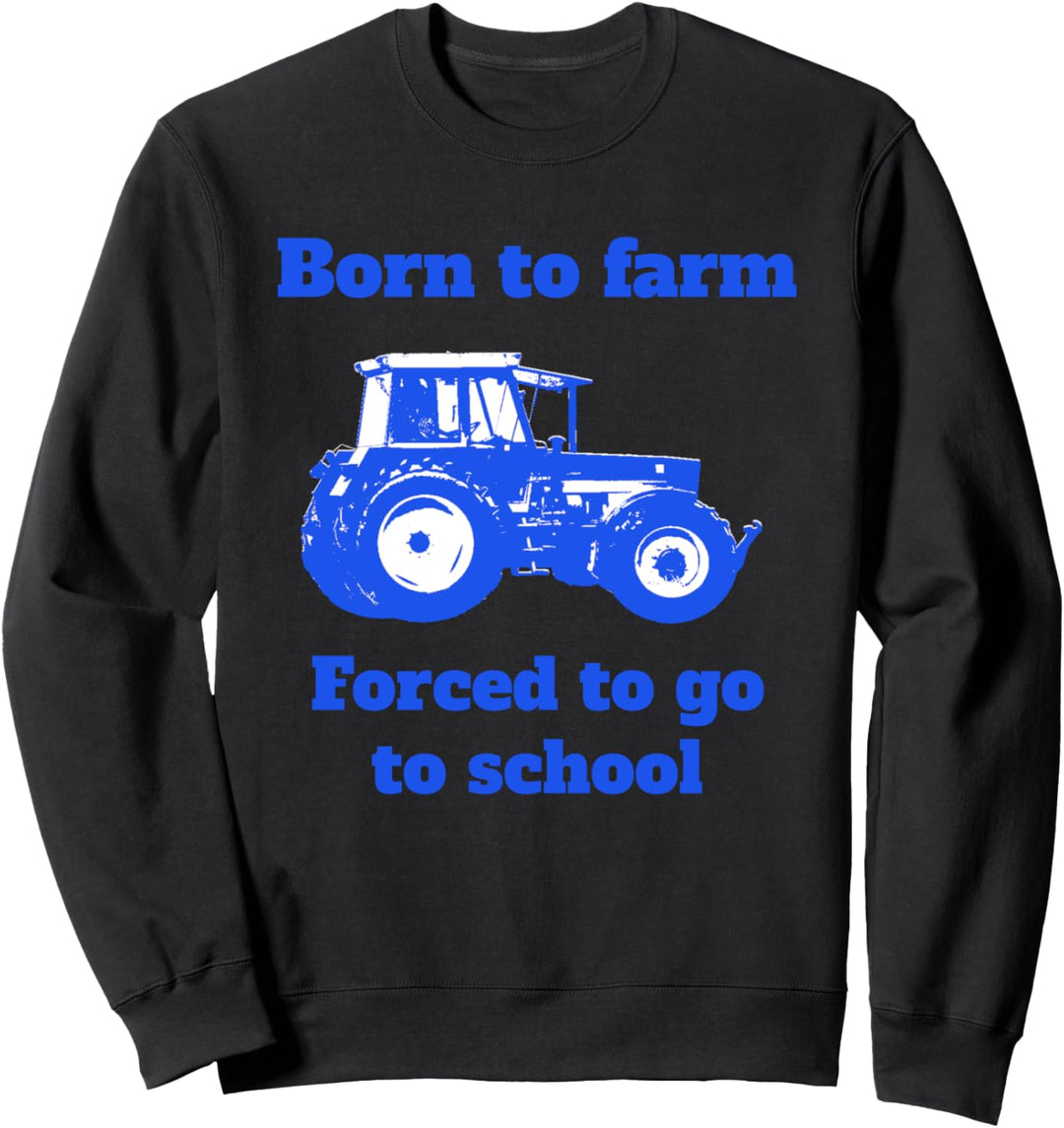 Landwirt Landwirtschaft Trecker Traktor Schule Kind Kinder Sweatshirt