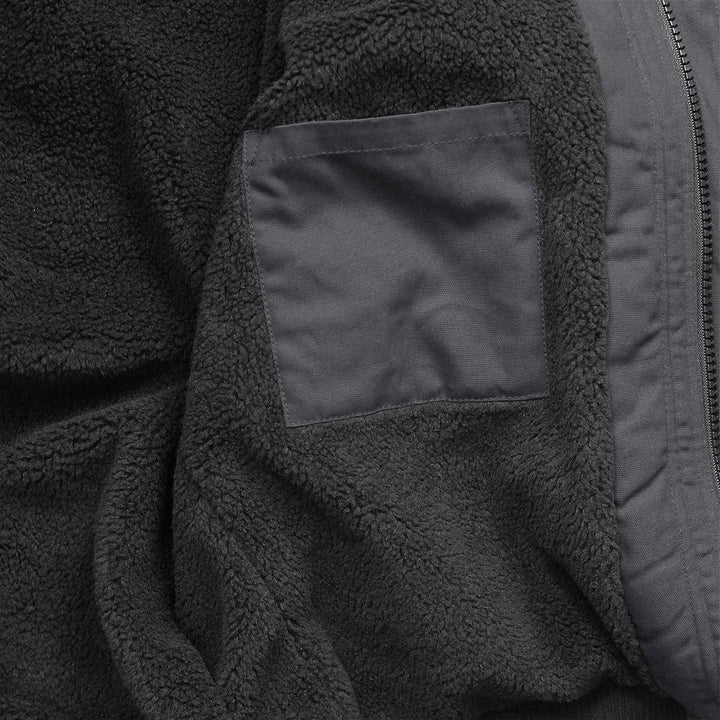 Brandit Winterjacke Grizzly mit Futter Hooded Parka S Anthrazit, S Anthrazit
