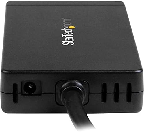 StarTech.com 3 Port USB 3.0 Hub mit USB-C und Gigabit Ethernet - inklusive Netzteil - USB C Hub - US