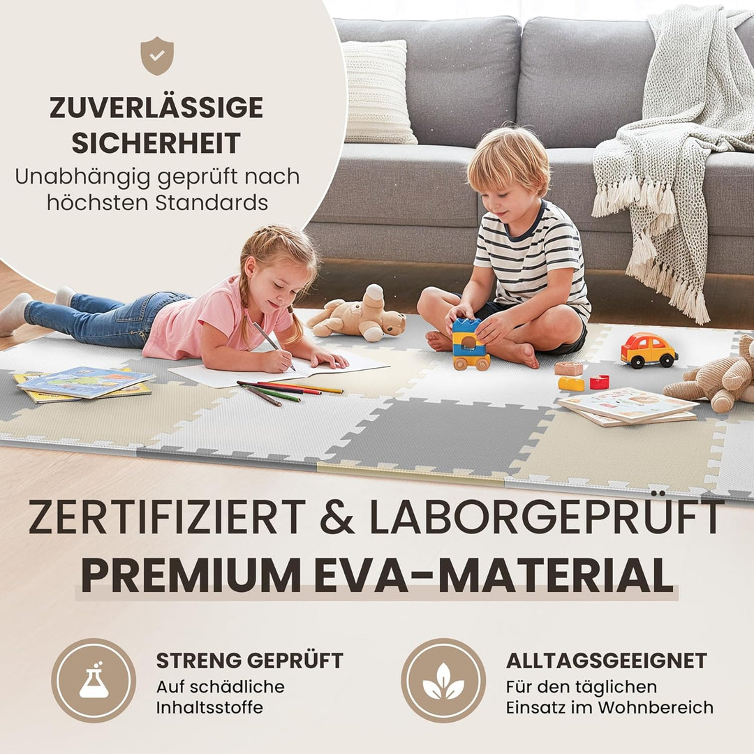 Schutzmatten Bodenschutzmatte Set Sportmatte Gymnastikmatte Puzzlematte: Puzzle Sportgeräte Matte Fi