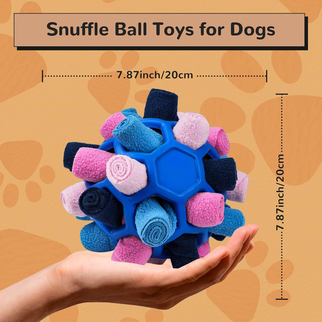 Schnüffelball für Hunde, Schnüffelteppich Schnüffelspielzeug Interaktive Hundespielzeug tragbarer Ha