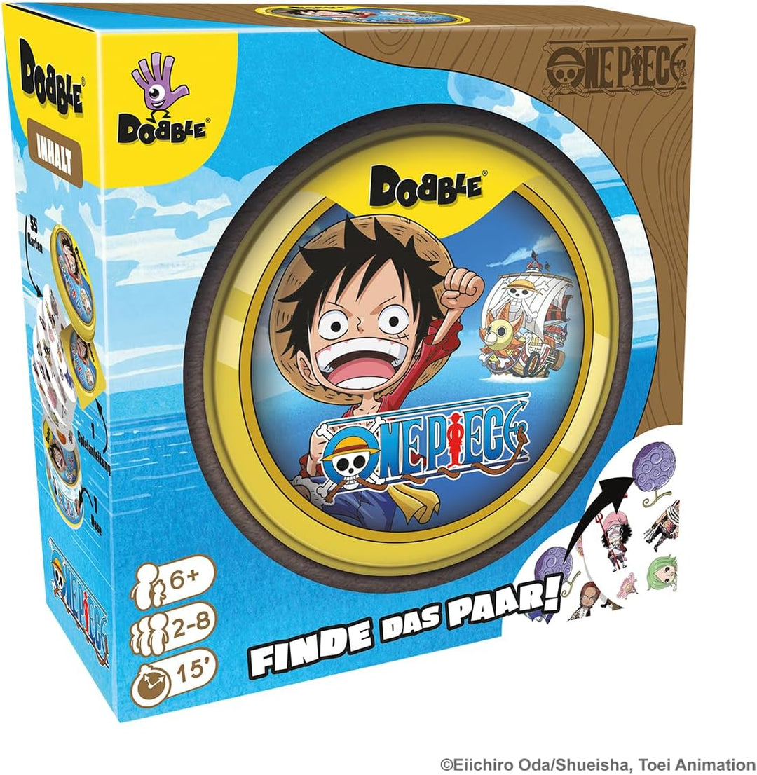Asmodee, Dobble One Piece, Rasantes Familienspiel, Deutsch