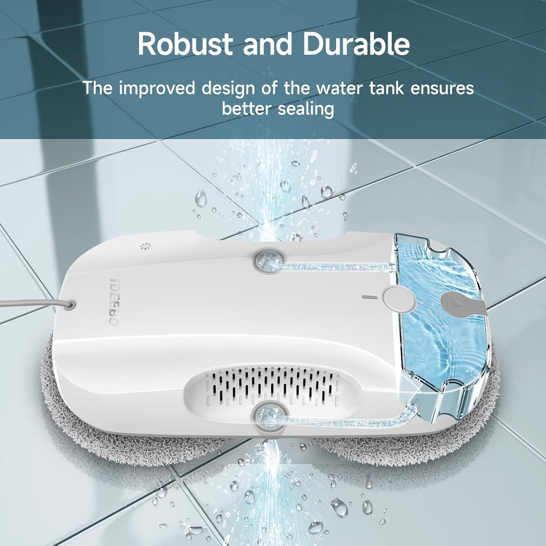 E300 Fensterputzroboter mit Doppelseitigem Sprühsystem, Auslaufsicherem Wassertank, Leicht Aufrüstba
