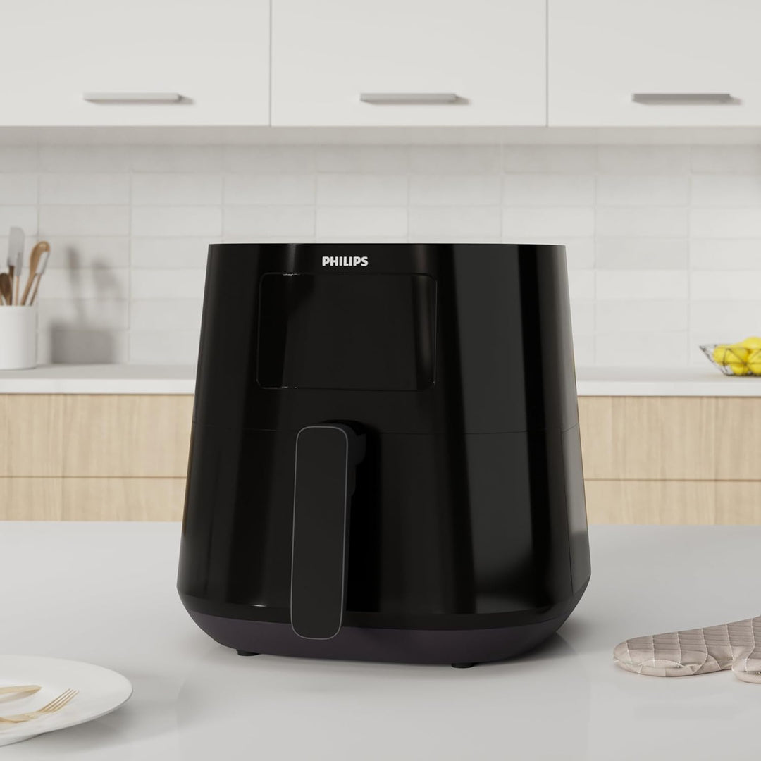 Philips HD9280/90 Airfryer XL Essential (Heissluftfritteuse, 2000 W, 1200 g Kapazität, digitales Dis