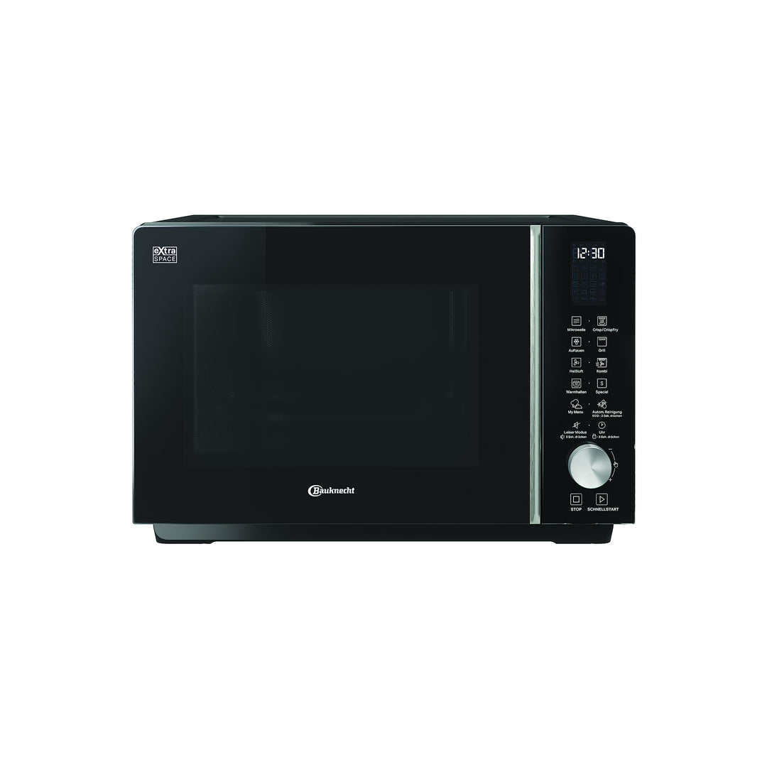 Bauknecht MF 258 B Mikrowelle/Extra Space: Kombi Ohne Drehteller/My Menu/Crisp/Crisp Fry/Spezialprog