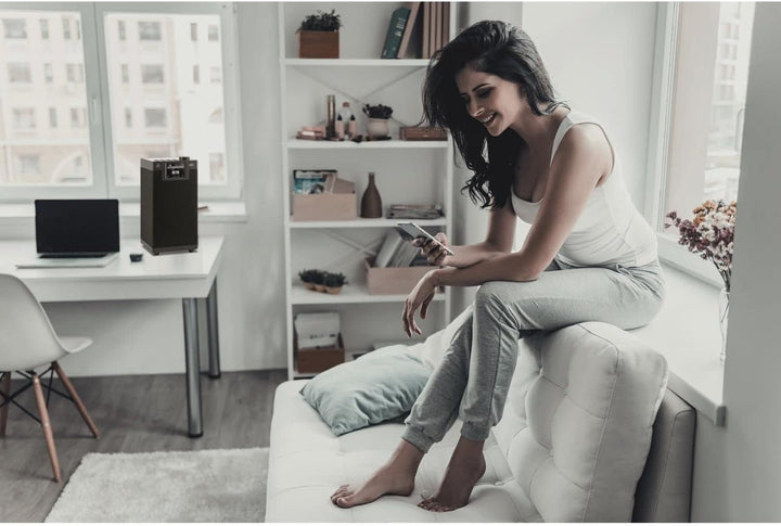IMPERIAL DABMAN i610 Internet-/DAB+ Radio (Spotify, 2.1 Sound, Bluetooth/UKW, WLAN, USB), Farbe:schw