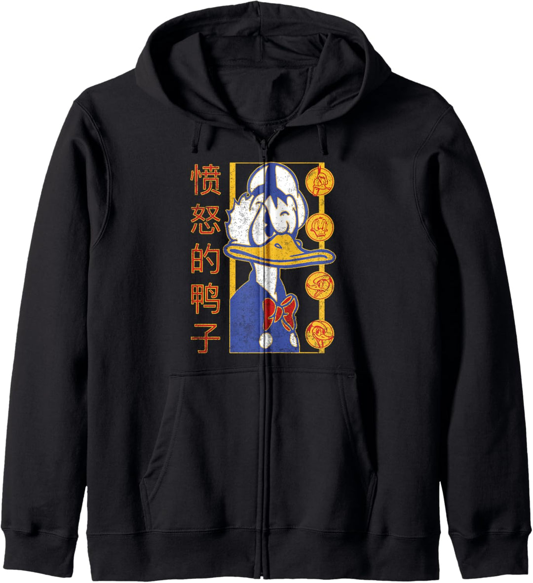 Disney Mickey And Friends Donald Duck Kanji Kapuzenjacke