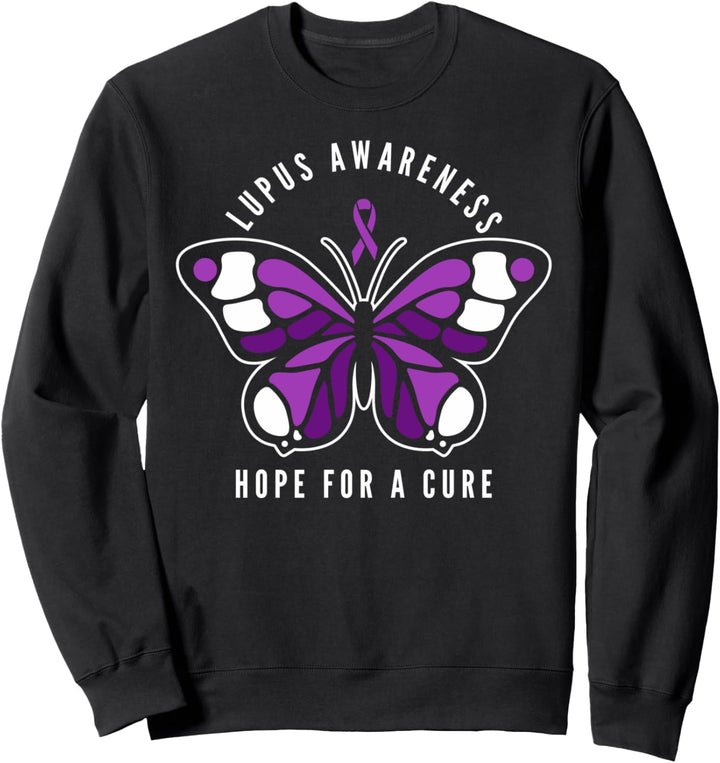 Lupus Awareness Month Hoffnung auf Heilung Autoimmunkrankhei Sweatshirt