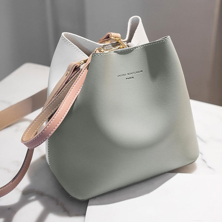 NICOLE &amp; DORIS Frauen Tasche Mittelgrosse Umhängetasche Designer Schultertaschen Weiche Ledertasche
