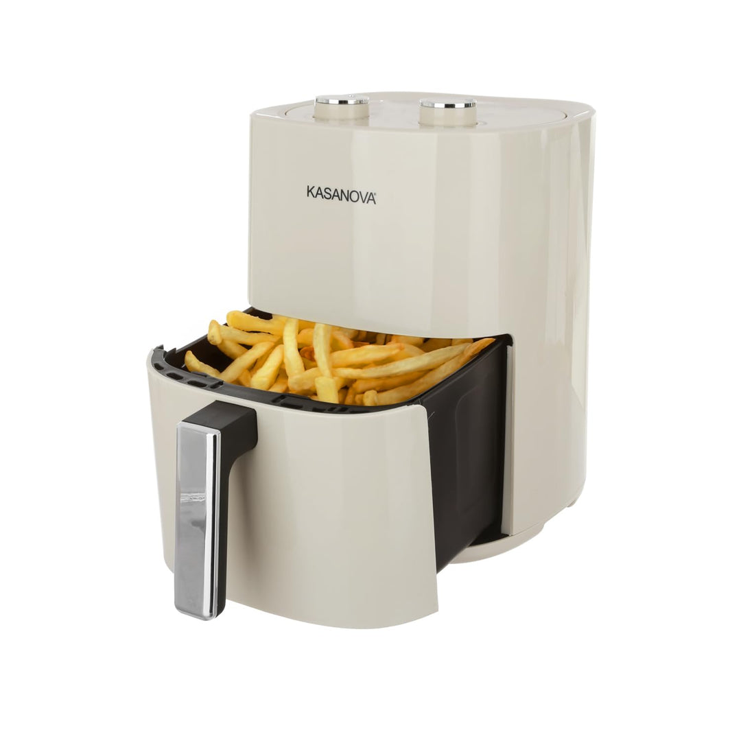 Luftfritteuse 4 l 1500 W creme, Beige