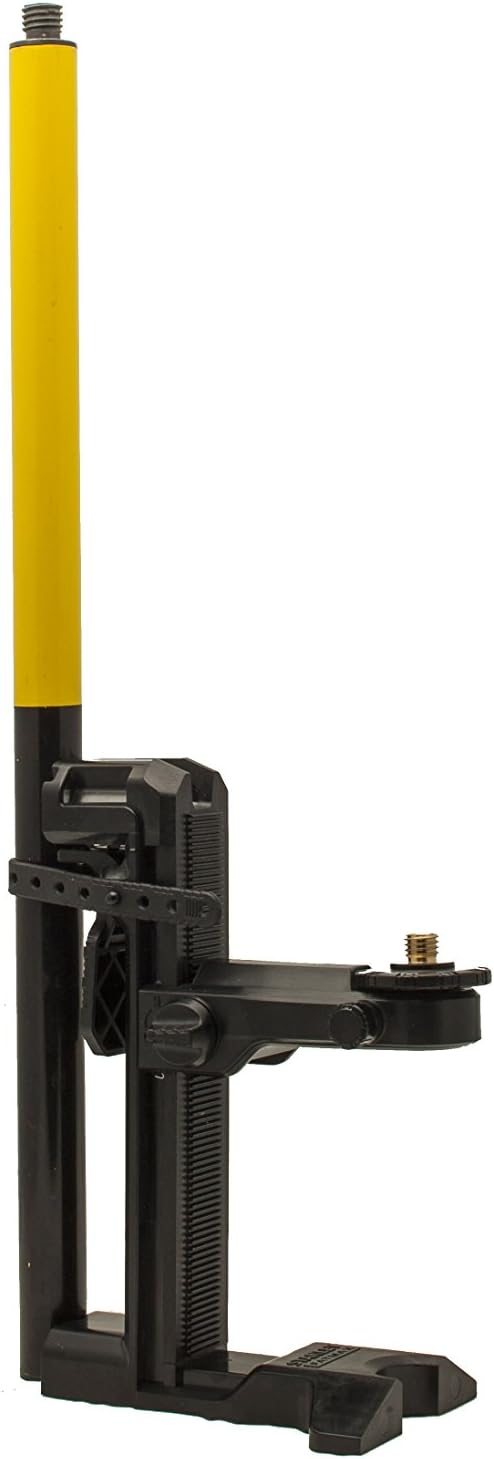 Stanley FMHT1-77435 FatMax Universal-Wandhalterung - 5/8 Zoll Gewinde, 20 cm höhenverstellbar, Schwa