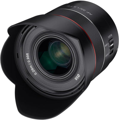 Samyang AF 35mm F1,8 FE für Sony E-Mount Vollformat & APS-C, ultra leichtes Weitwinkelobjektiv mit 6