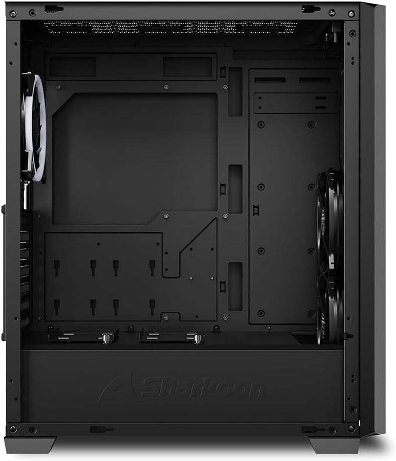 Sharkoon VS9 RGB Midi ATX PC Gehäuse, schwarz