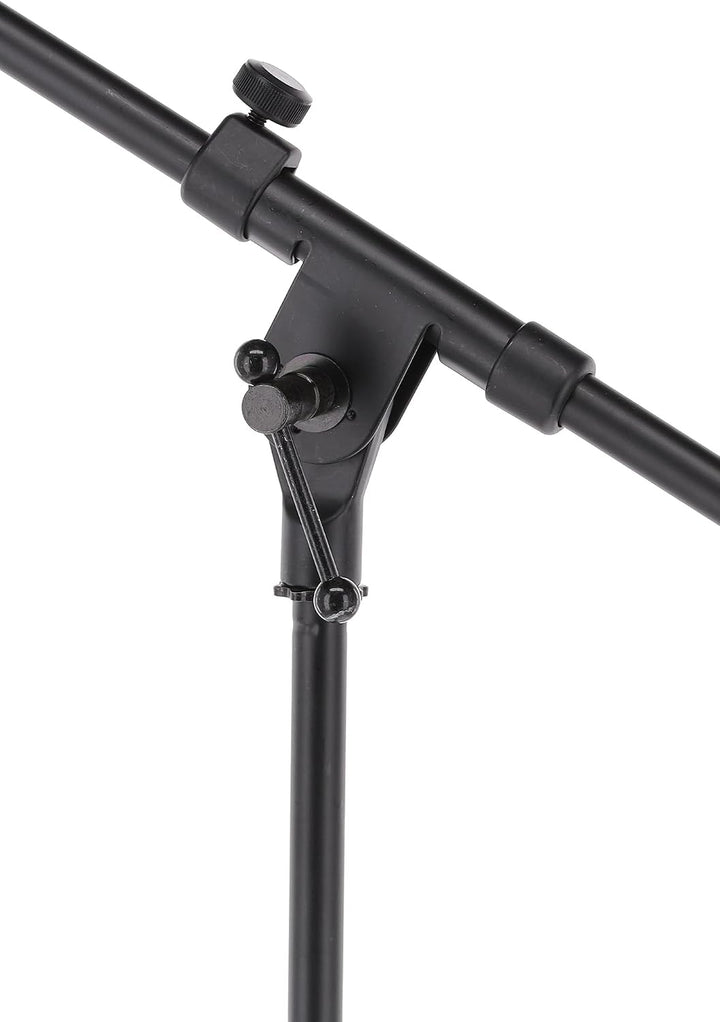 GEWA 900597 Mikrofonständer MS-30TB - Schwarz - Gusssockel - Trittschalldämpfung - ABS-Griff - Umkla