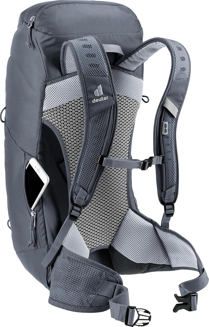 deuter AC Lite 24 Wanderrucksack Schwarz, Schwarz