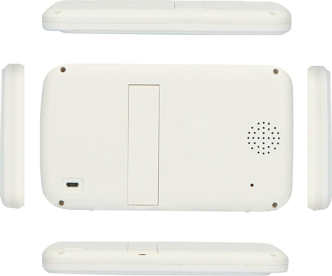 Alecto DVM-275 Digitale Babyphone, mit steuerbarer Kamera, hohe Reichweite von bis zu 300 Meter, 12.