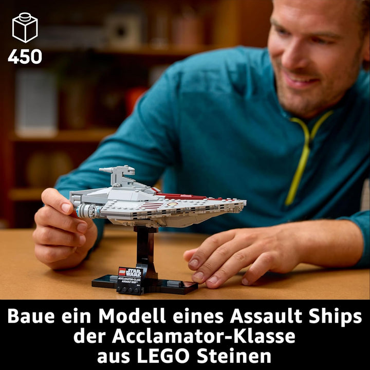 LEGO Star Wars 75404 Assault Ship der Acclamator-Klasse aus Angriff der Klonkrieger - Sternenschiff