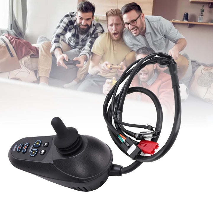 Fafeicy Elektrischer Rollstuhl-Joystick-Controller, Mobilitätsstuhl-Joystick-Controller, Rollstuhl-