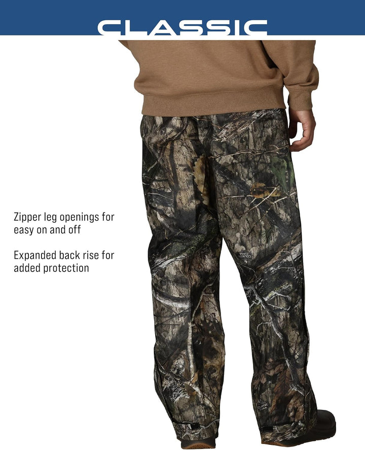 frogg toggs Herren Classic Pro Action Waterproof Breathable Rain Pant Wanderhose XXL Mossy Oak Dna,