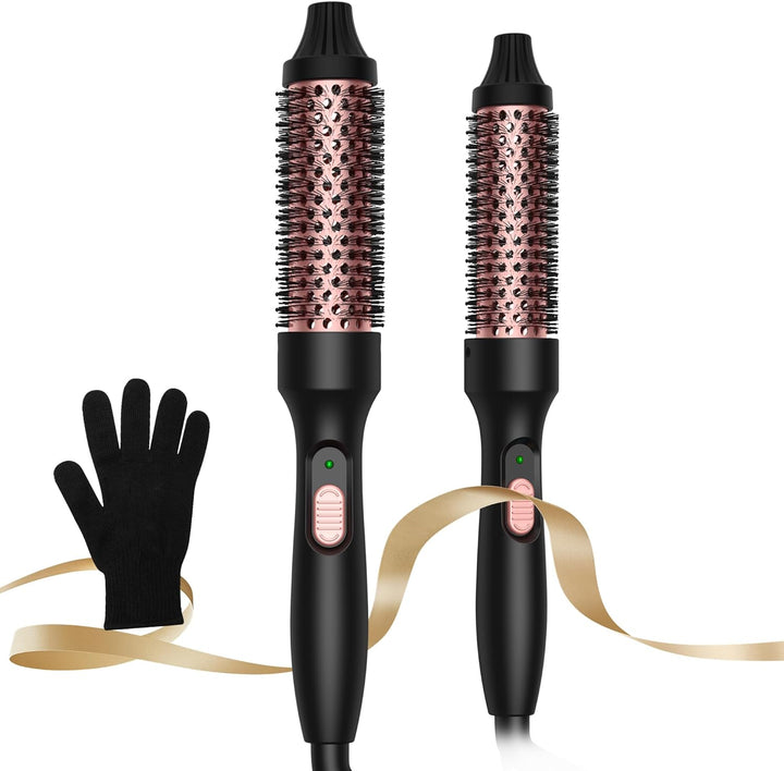 Thermal Brush 3 in 1, Thermobürste Wärmebürste 32mm, UKLISS Rundbürste 200℃, Lockenbürste Double Spa