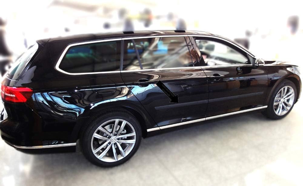 Spangenberg Seitenschutzleisten schwarz passend für Volkswagen VW Passat B8 Variant Typ 3G5 Kombi ab