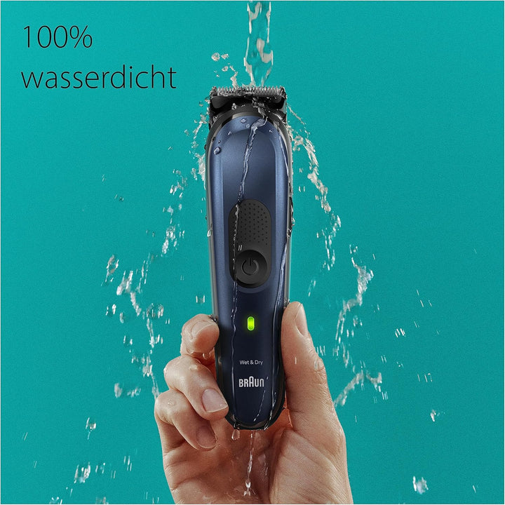 Braun All-In-One Bartpflege Bodygroomer Set, 10-in-1 Barttrimmer, Trimmer/Haarschneider Herren, Haar