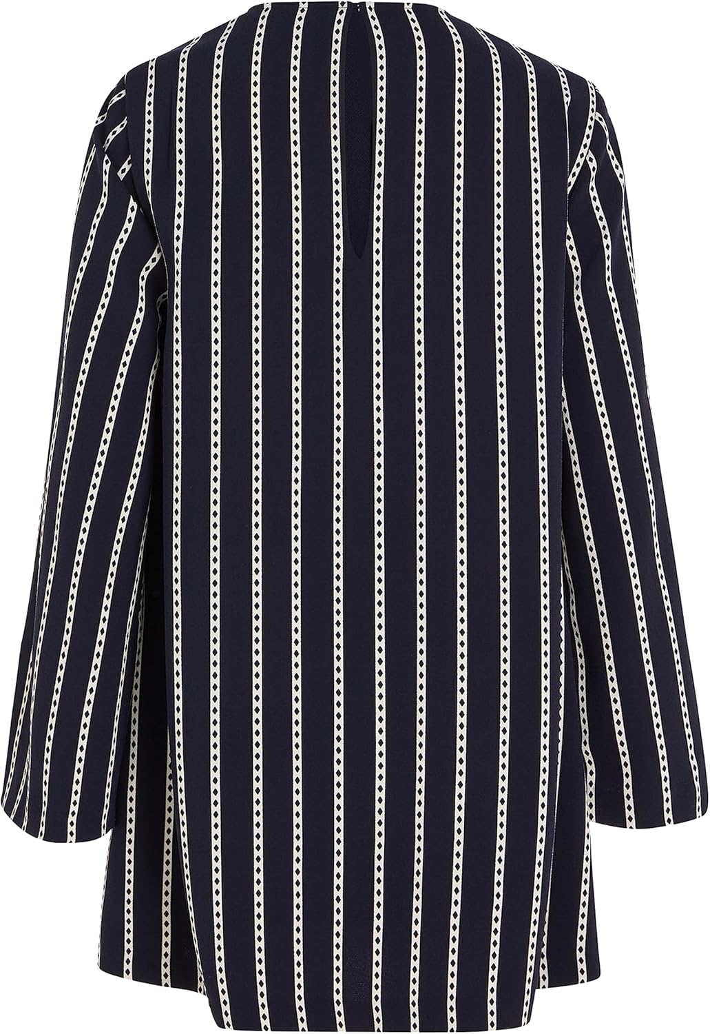 Tommy Hilfiger Damen Fit & Flare Kleider 22 Blau (Argyle Stp/ Desert Sky), 22 Blau (Argyle Stp/ Dese