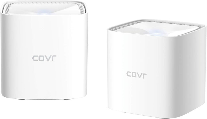 D-Link COVR-1102 AC1200 Dualband Whole Home Mesh Wi-Fi System (2er-Set, lückenlose Empfangsabdeckung