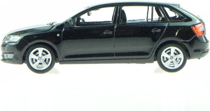Skoda Rapid Spaceback schwarz Modellauto 143AB-030D Abrex 1:43