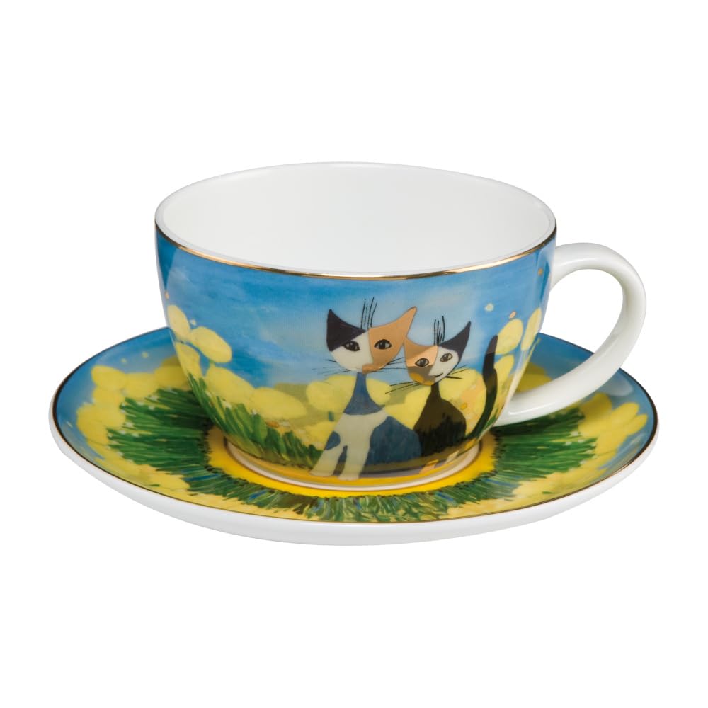 Goebel Primavera Rosina Wachtmeister Katzen Teetasse Neuheit 2018