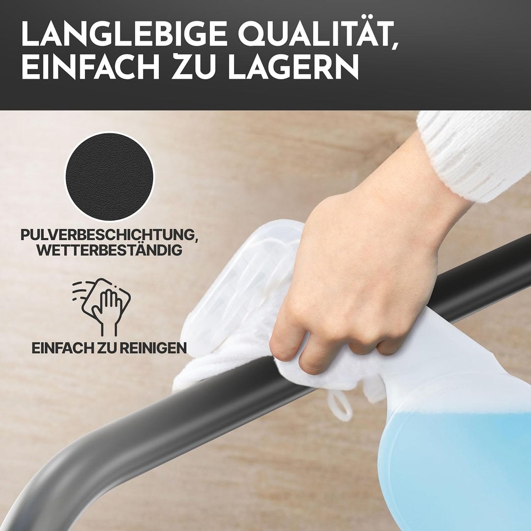 NEOLYMP Dip Barren Calisthenics Equipment – 400kg belastbare Dip Station mit E-Book - verstellbare B