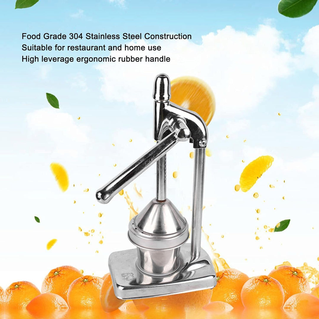 Manuelle Orangensaftpresse Zitruspresse Granatapfel Handpresse Langer Griff Arbeitssparende Entsafte