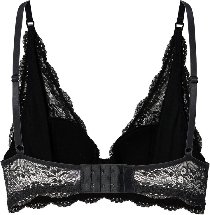 Noppies Damen Wired Bra Lace Gepolsterter BH 80B Black - P090, 80B Black - P090