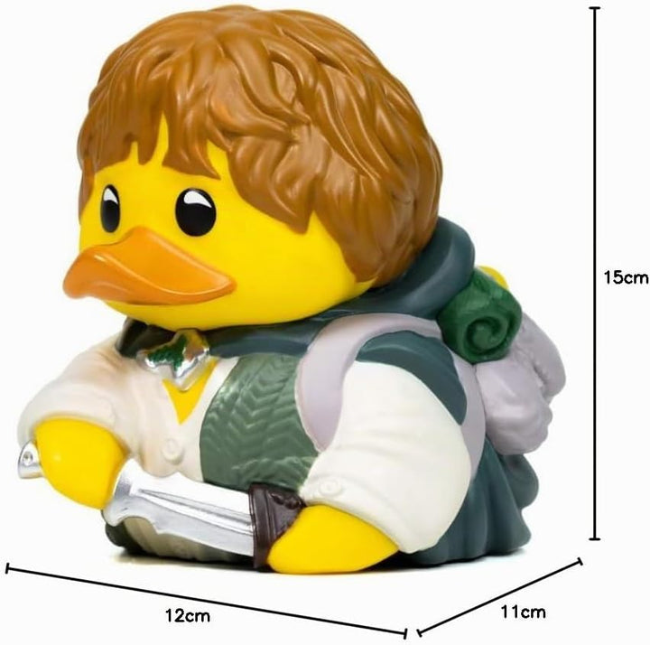 TUBBZ Box-Ausgabe Samweis Gamdschie Sammler-Vinyl-Gummiente Figur - Offizielles Der Herr der Ringe M