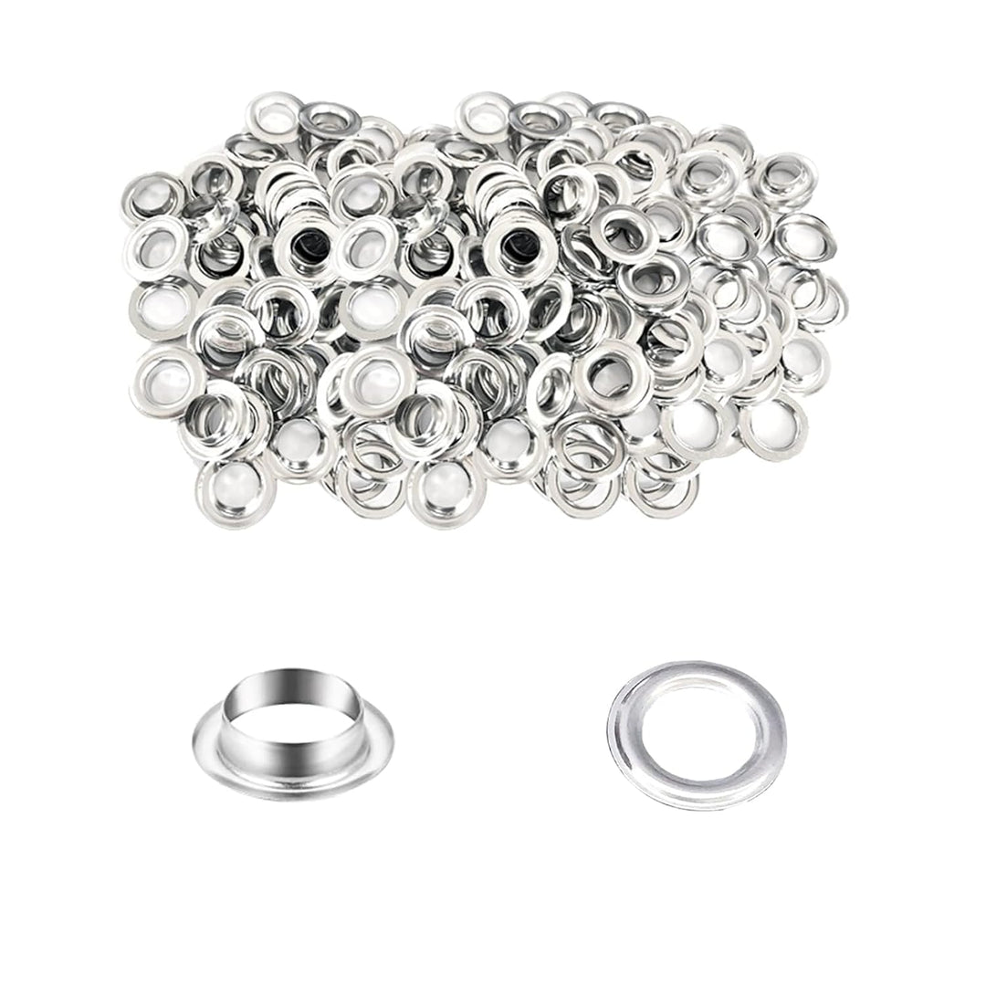 HAPDEN Ösen Set 10mm - [500 Stück] Passend für die HAPDEN Ösenzange - Ösen [Innen-Ø 10mm] ideal für