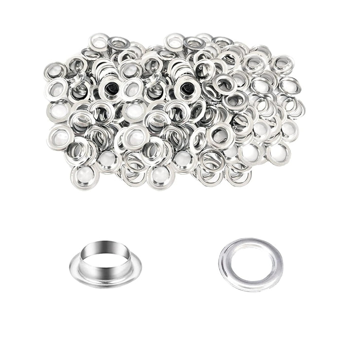 HAPDEN Ösen Set 10mm - [500 Stück] Passend für die HAPDEN Ösenzange - Ösen [Innen-Ø 10mm] ideal für