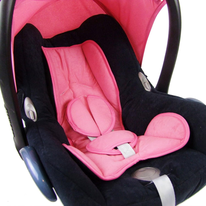 BAMBINIWELT Bezug Ersatzbezug kompatibel mit Maxi-Cosi CabrioFix für Babyschale 7-tlg Komplett-Set (