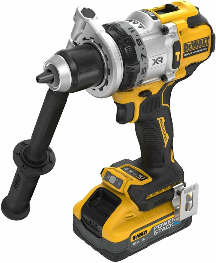 DEWALT DCD1007H2T-QW 3-Gang-Akku-Schlagbohrschrauber inkl. 2. Akku, inkl. Ladegerät