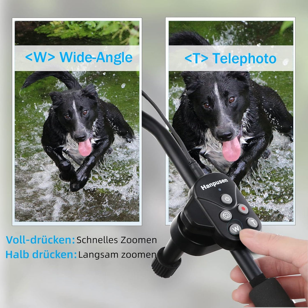Camcorder Zoom Remote Controller Zoom Fernbedienung für Camcorder, Verschlussauslöser & Video Aufneh