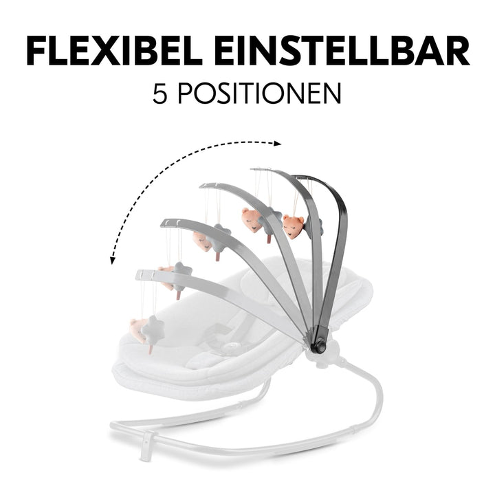 hauck Spielbogen für Highchair Bouncer Babywippe (nicht mit anderen Modellen kompatibel), mit Quiets