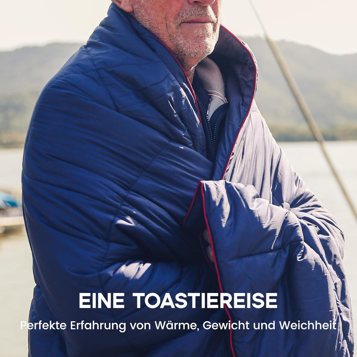 Sonive Campingdecke Reisedecke Ultraleicht,wasserdichte Decke,100% Nylon Warme Outdoor Decke Winddic