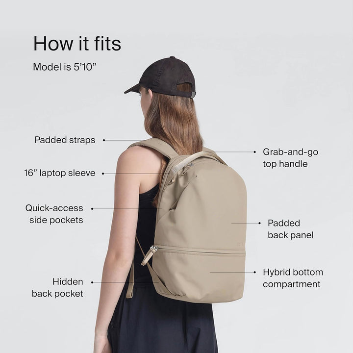 Urth Arkose 20L Modularer Kamera- und Laptop-Rucksack – wasserabweisende, diebstahlsichere, recycelt