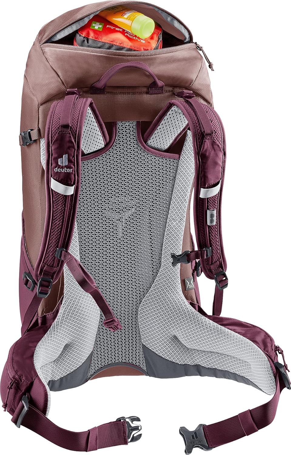 deuter Damen Futura 24 Sl Wanderrucksack (1er Pack) 24 L (58 x 30 x 20cm) Ashrose-cassis, 24 L (58 x