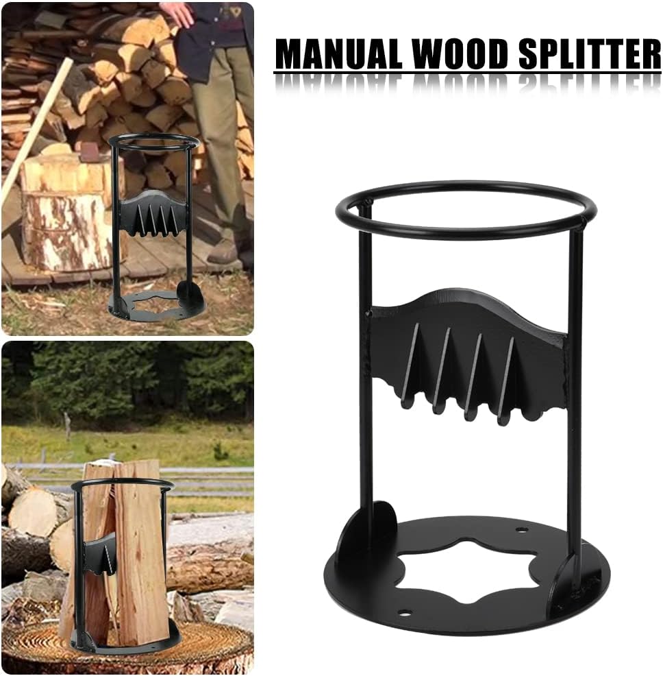 Holzspalter Manueller, Ø19cm Brennholzspalter Holzspalter Brennholz Manuelles Spaltwerkzeug für Holz