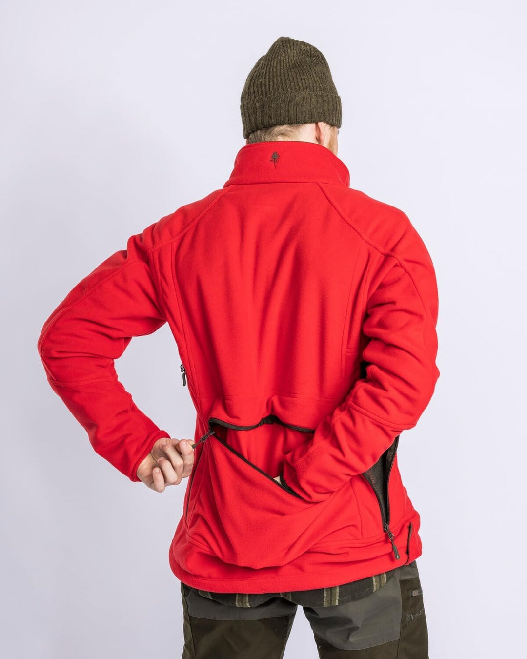 Pinewood Furudal wendbare Fleece für Herren. Zum Wandern, Trekking, Jagd, Hundesport und vielen Outd