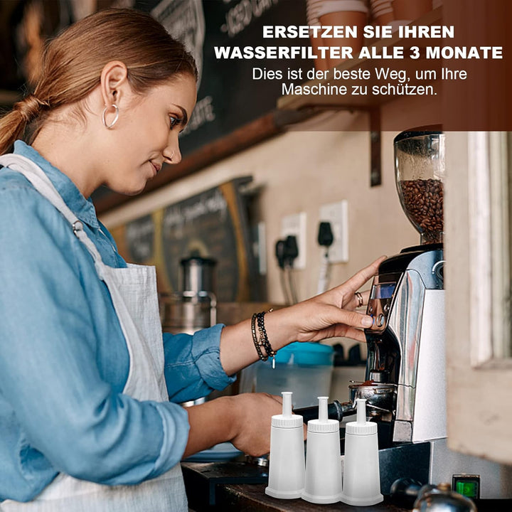 Contever Sage Wasserfilter, TV SD zertifiziert, Wasserfilter für Sage Claris Barista SES BES008 SES0