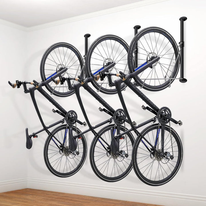 Fahrradständer – Fahrrad Wandhalterung ohne Schweres Heben für Rennräder, Hybridräder, Trägt 35 kg,