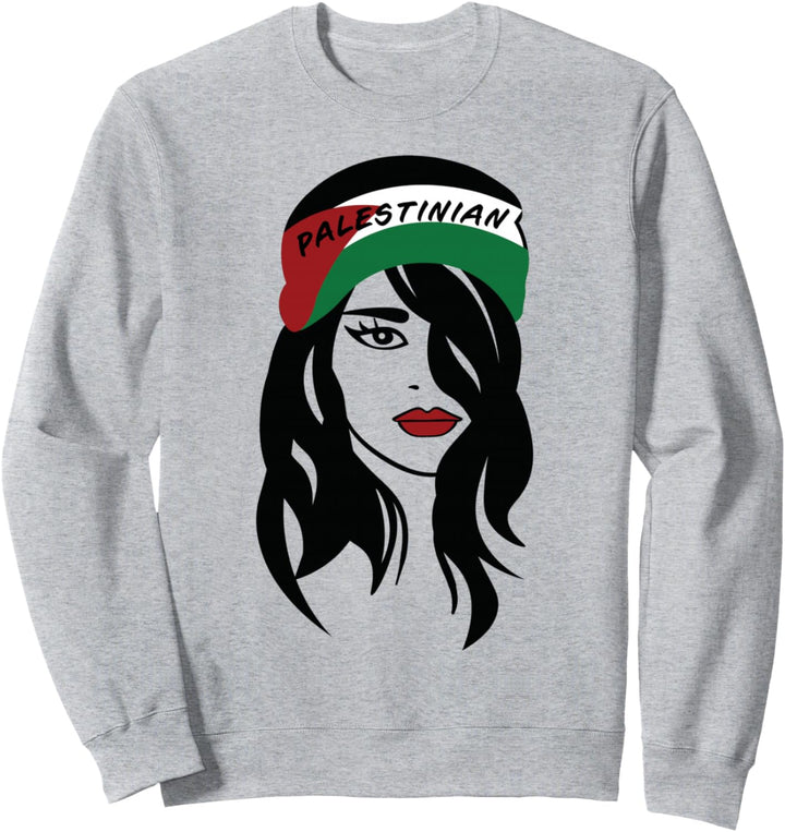 Palästinensischer Schal für Damen, Palästinenser, Mädchen Sweatshirt