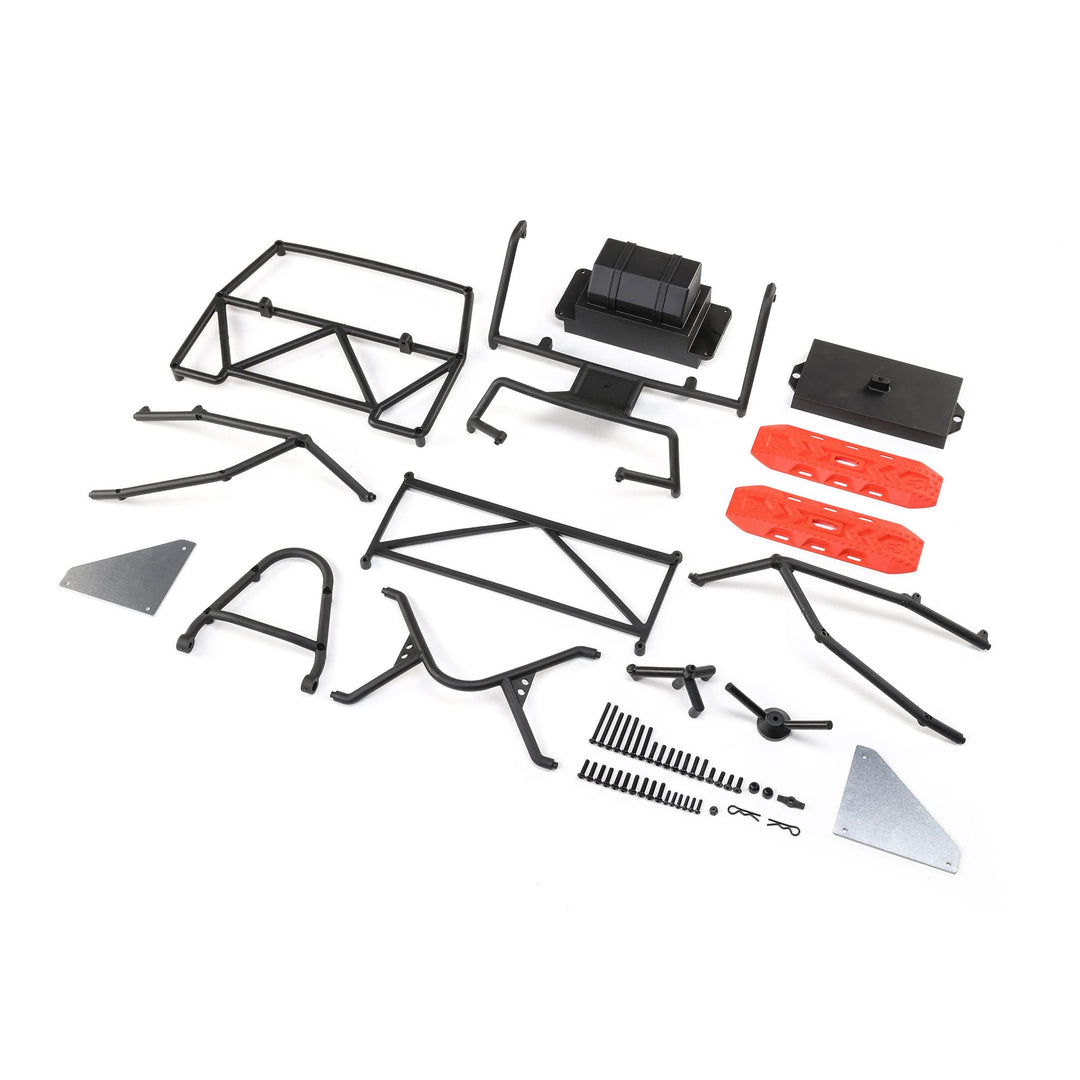 Axial AXI250012 SCX6: Rear Cage Set: Trail Honcho, Mehrfarbig