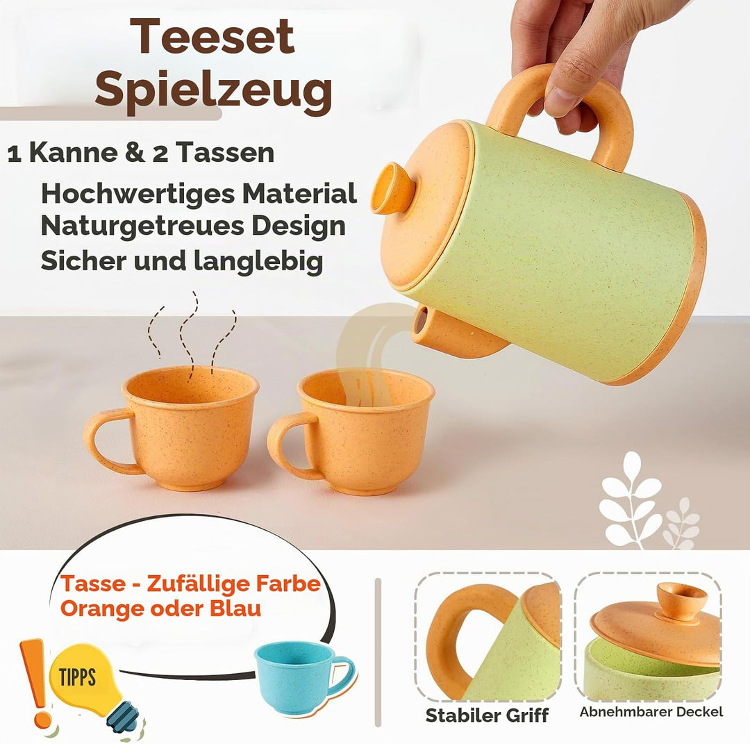 Kinderküche Zubehör, Matschküche Kinder Outdoor, Spielküche Zubehör, Topfset Kochgeschirr, Küchen Sp